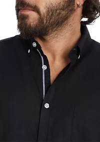 Big & Tall Short Sleeve Fresno Linen Shirt