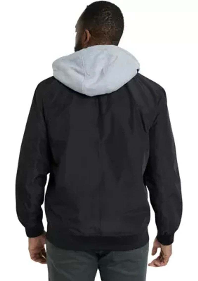 Big & Tall Utah Hooded Bomber Jacket