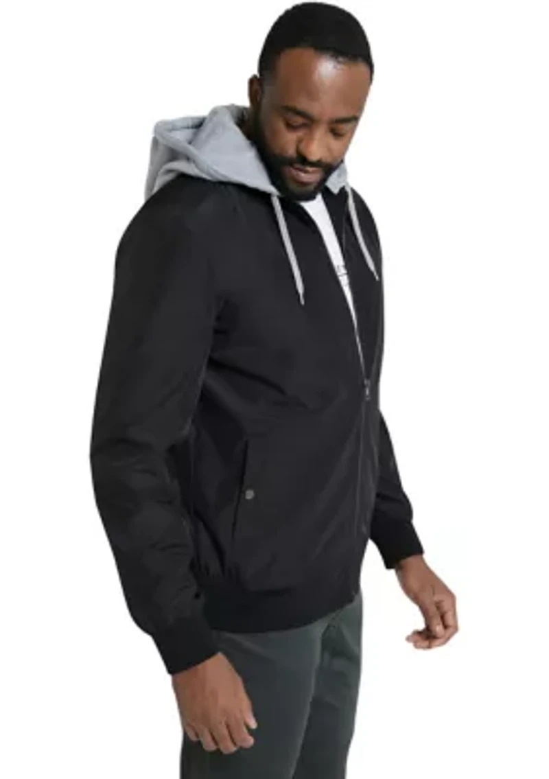 Big & Tall Utah Hooded Bomber Jacket