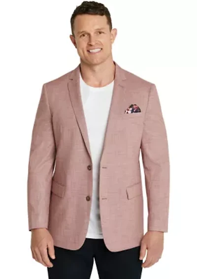 Big & Tall Textured Stretch Blazer