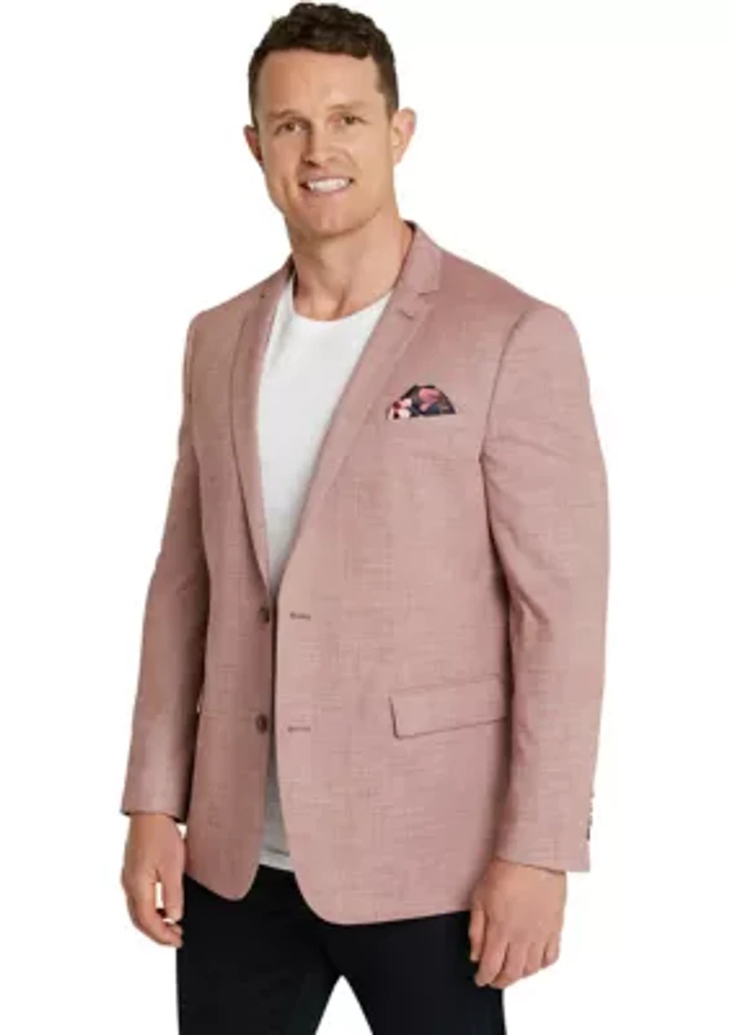 Big & Tall Textured Stretch Blazer