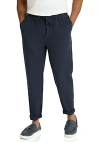 Big & Tall Linen Blend Pants