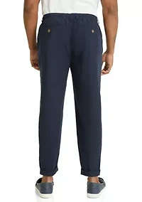 Big & Tall Linen Blend Pants