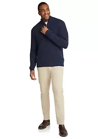 Big & Tall Patrick Half Zip Sweater