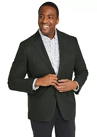 Big & Tall Evans Textured Stretch Blazer