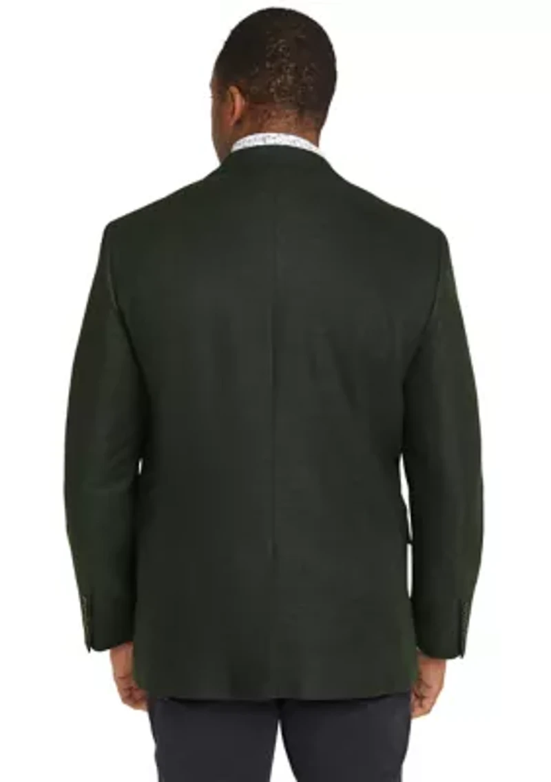 Big & Tall Evans Textured Stretch Blazer