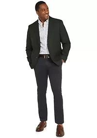 Big & Tall Evans Textured Stretch Blazer