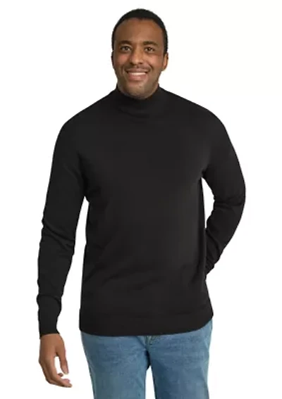 Big & Tall Essential Turtleneck Sweater