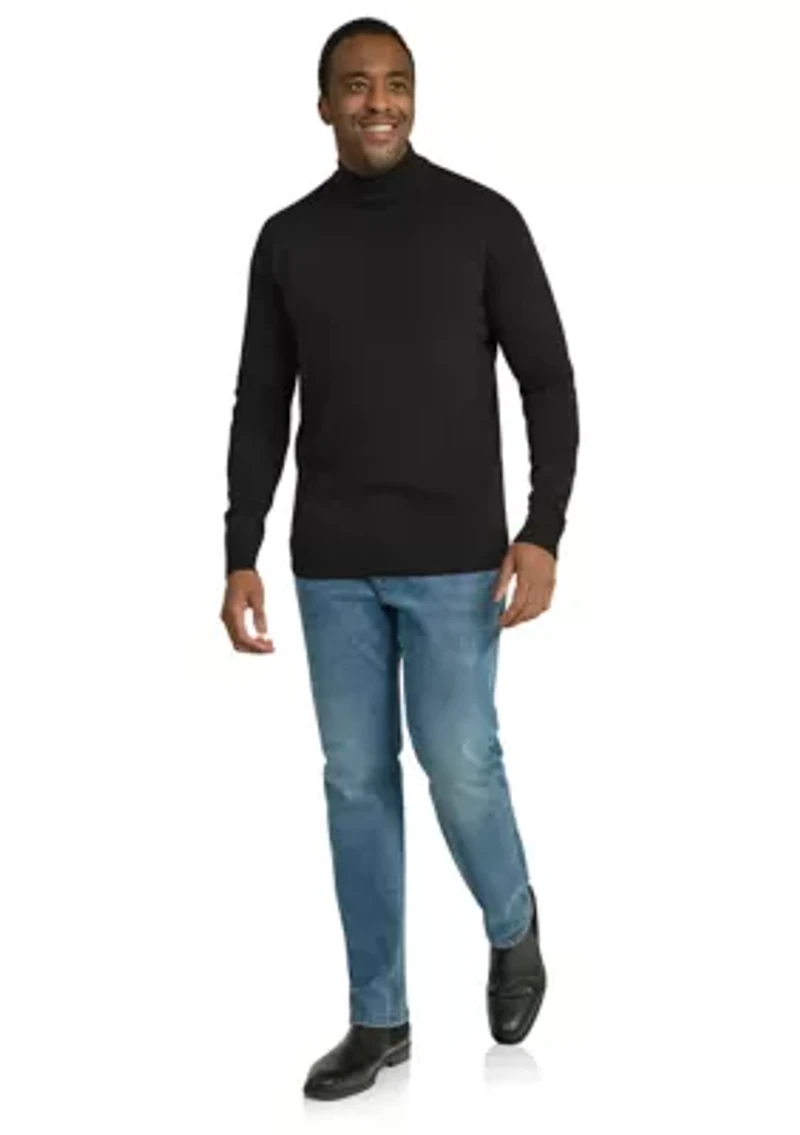 Big & Tall Essential Turtleneck Sweater