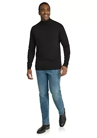 Big & Tall Essential Turtleneck Sweater
