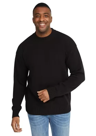 Big & Tall Trawler Crew Sweater