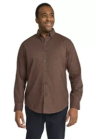 Big & Tall Long Sleeve Montreal Check Shirt