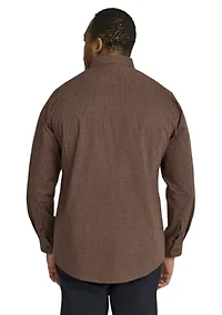 Big & Tall Long Sleeve Montreal Check Shirt