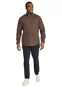 Big & Tall Long Sleeve Montreal Check Shirt