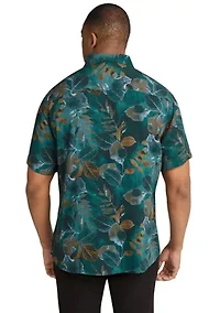 Big & Tall Short Sleeve Darcy Printed Shirt