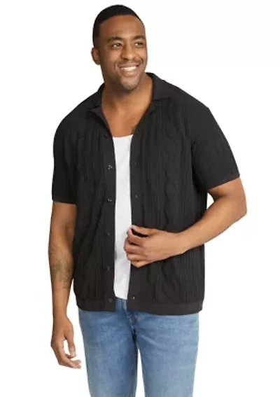 Big & Tall Short Sleeve Thomas Knit Shirt