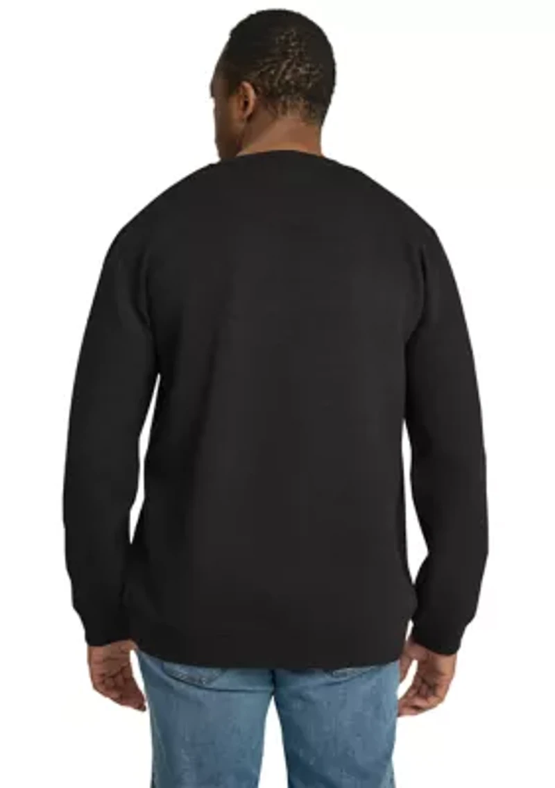 Big & Tall Joseph Jacquard Crew Neck Sweatshirt