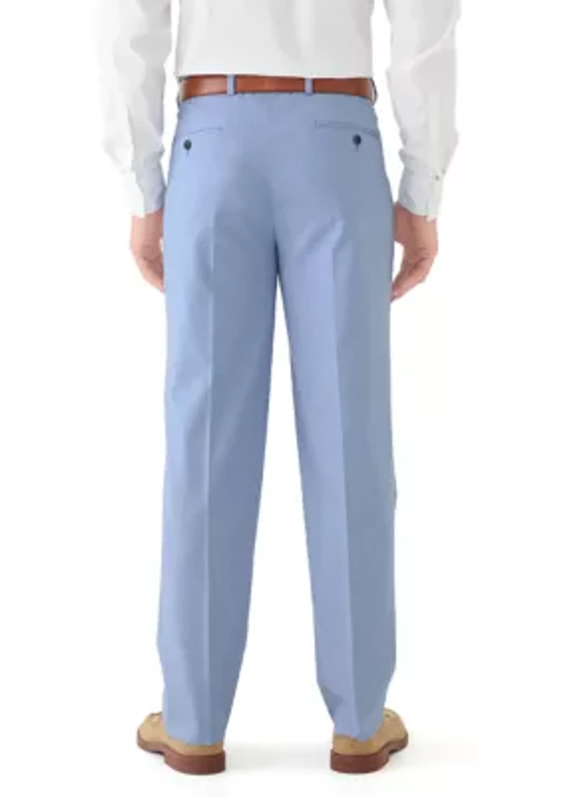 Cotton Stretch Ticweave Pants