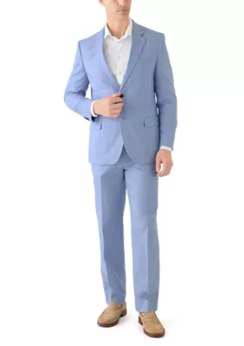 Cotton Stretch Ticweave Pants