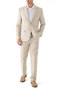 Cotton Stretch Ticweave Pants