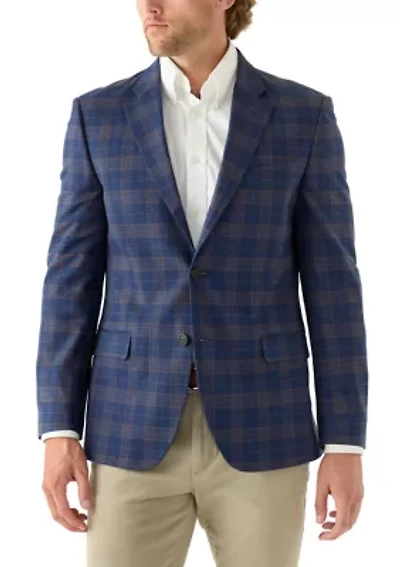Blue Plaid Sportcoat
