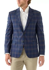Blue Plaid Sportcoat