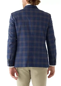 Blue Plaid Sportcoat