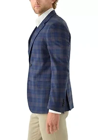 Blue Plaid Sportcoat