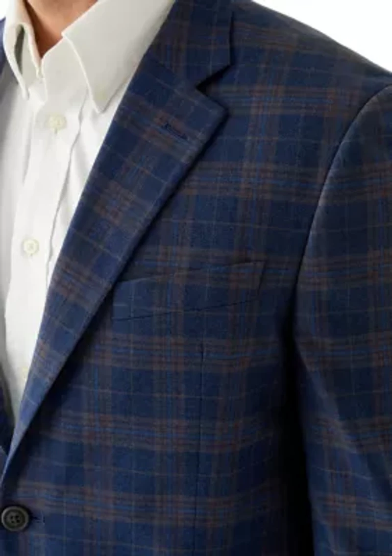 Blue Plaid Sportcoat