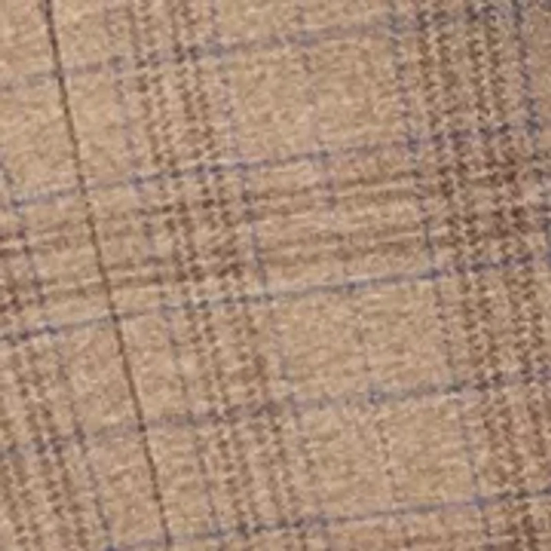 Brown Plaid Sport Coat