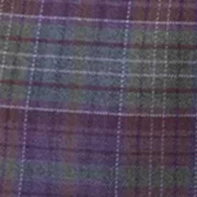 Purple and Olive Plaid Sport Coat