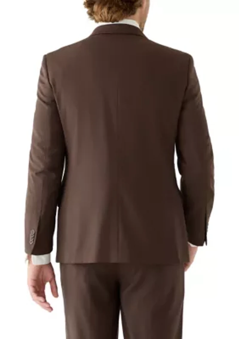 Brown Suit Jacket