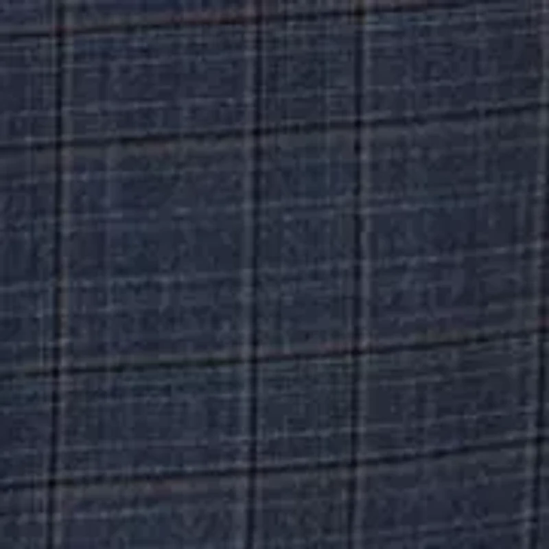 Blue Plaid Suit Jacket