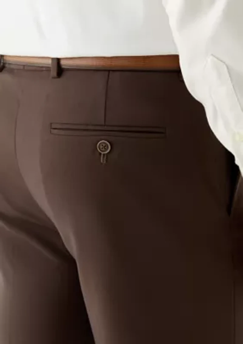 Solid Brown Suit Separate Jacket