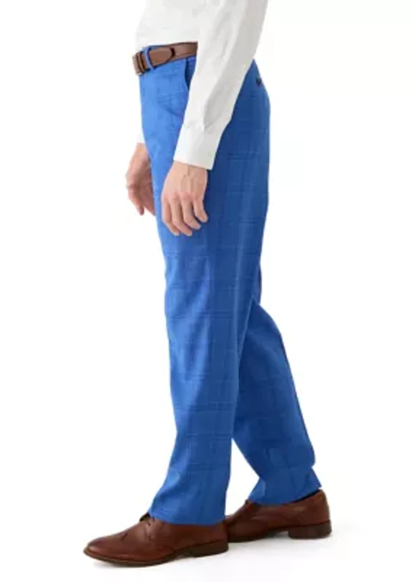 Blue Plaid Suit Separate Pants