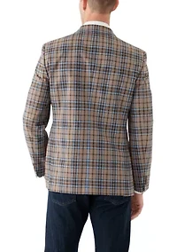 Linen Plaid Sportcoat
