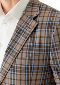 Linen Plaid Sportcoat