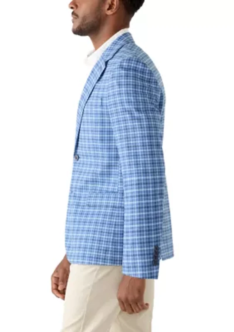 Men's Check Sports Coat