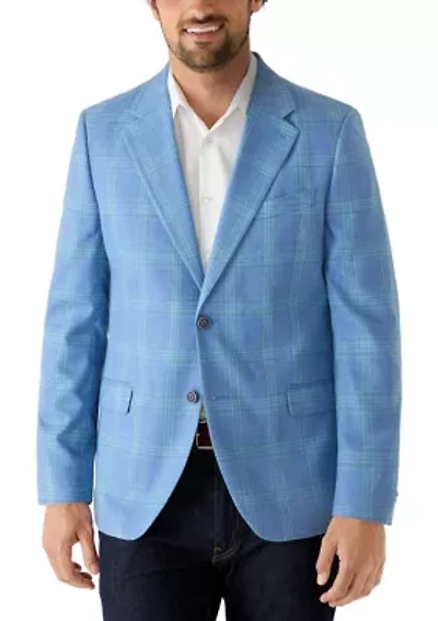 Men's Plaid Blazer