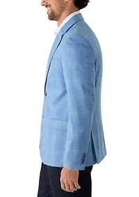 Men's Plaid Blazer