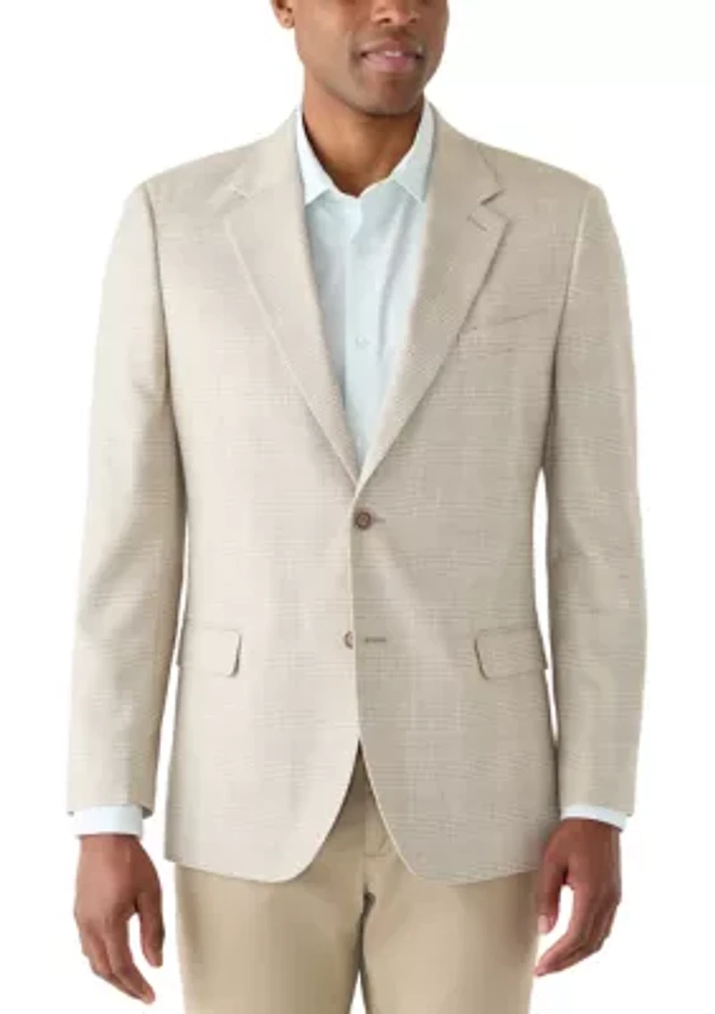Men's Plaid Blazer