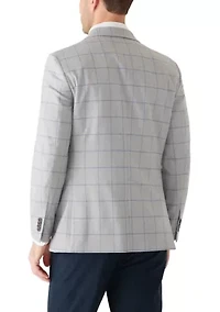 Men's Windowpane Blazer