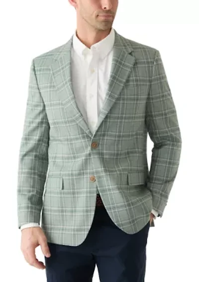 Men's Plaid Blazer