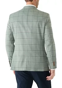 Men's Plaid Blazer