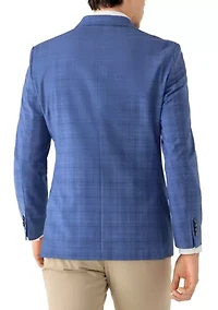 Men's Plaid Suit Jacket