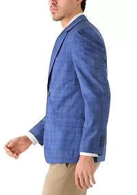 Men's Plaid Suit Jacket