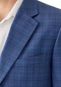 Men's Plaid Suit Jacket
