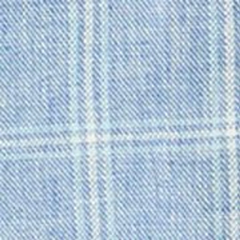Men's Navy Plaid Suit Jacket