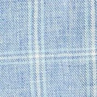 Men's Navy Plaid Suit Jacket