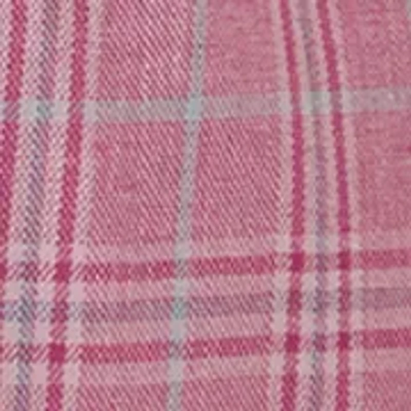 Men's Pink Plaid Suit Jacket
